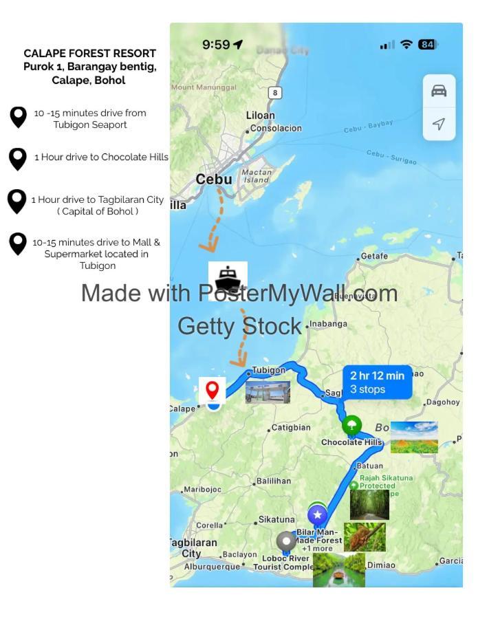 คาลาเป ฟอเรสต์ รีสอร์ต Hotel Calape ภายนอก รูปภาพ